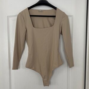 Free People Intimately Cuban Sand Stretch, Truth or Square Bodysuit